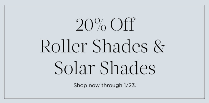Custom Solar Shades for Windows | The Shade Store